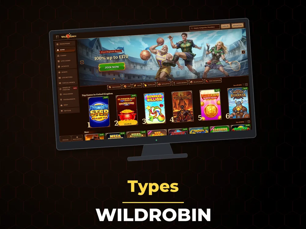 wildrobin - Types