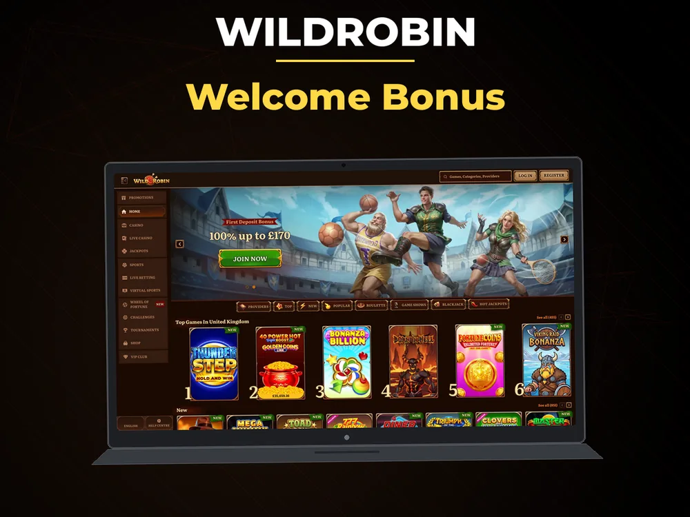 wildrobin - Welcome Bonus