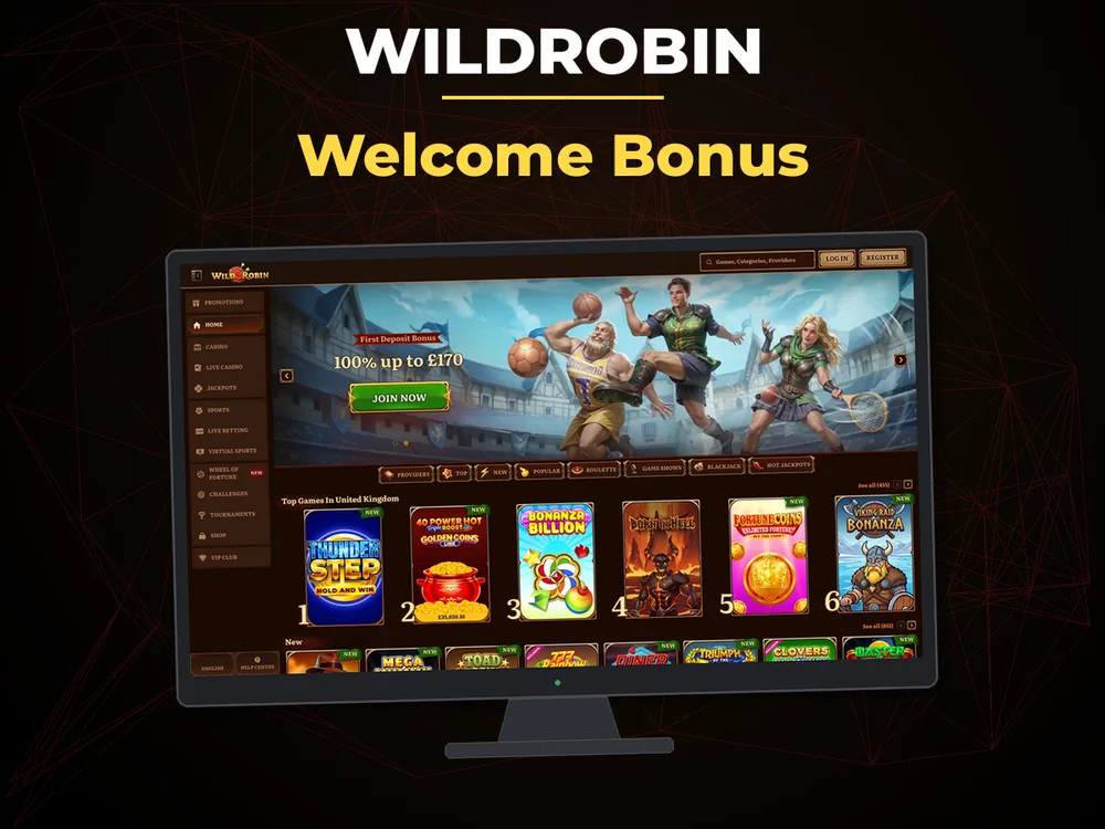 wildrobin - Welcome Bonus