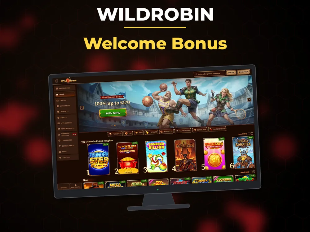 wildrobin - Welcome Bonus